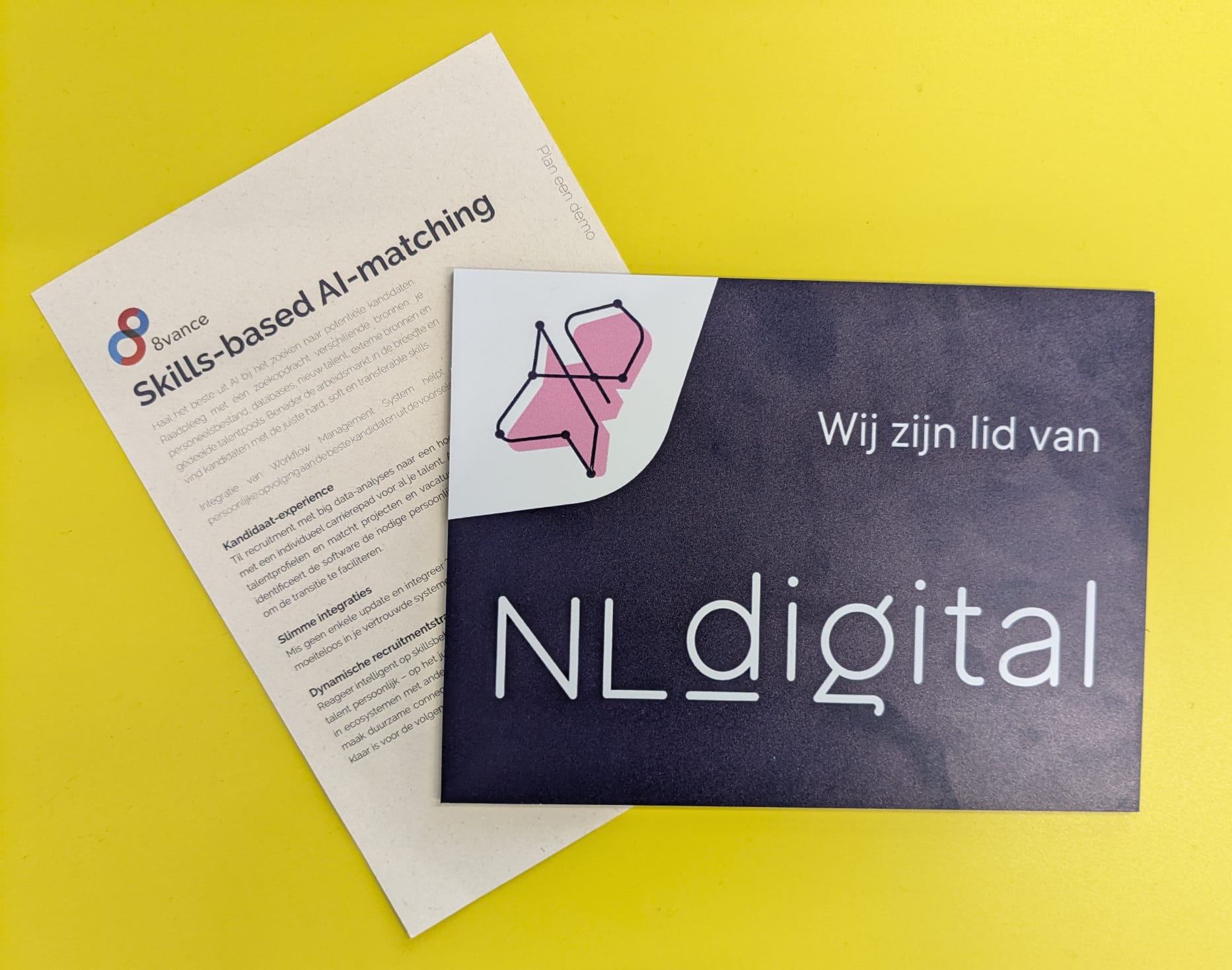 8vance wordt lid van NLdigital: Samen bouwen aan een digitale toekomst